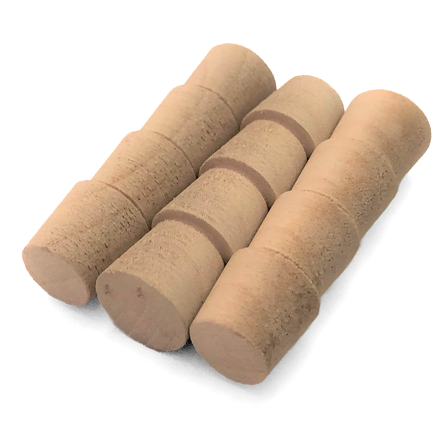 Maple Tapered Plugs - 12.7mm