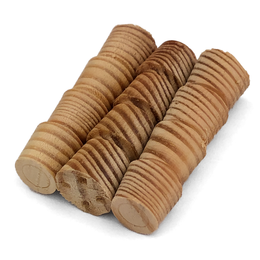 European Pine Tapered Plugs - 12.7mm