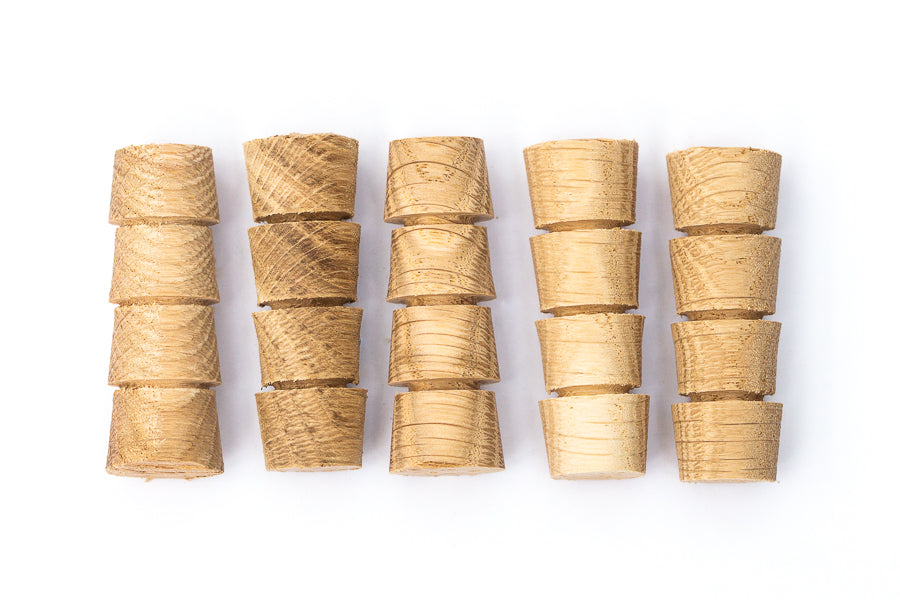 European Oak Tapered Plugs - 16mm