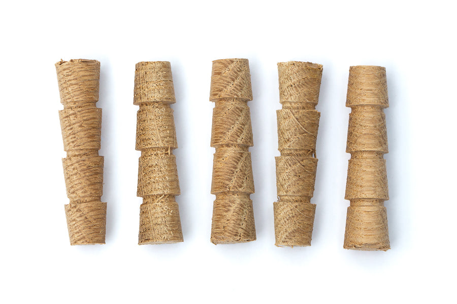 European Oak Tapered Plugs - 10mm