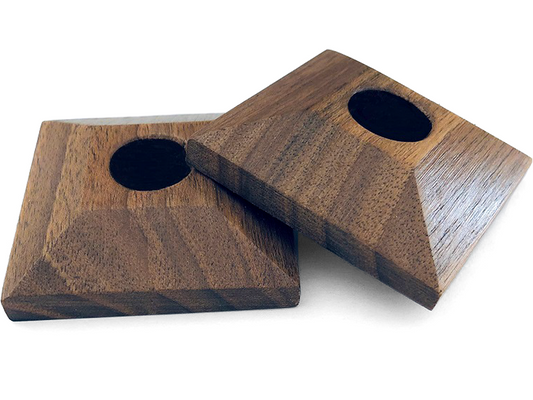 Walnut Pyramid - 16mm