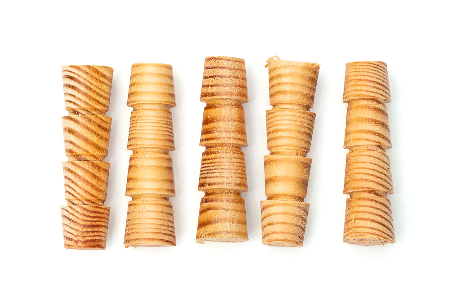 European Pine Tapered Plugs - 12.7mm